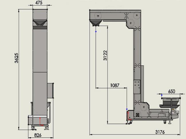 云南z型提升機-Z型斗式上料機